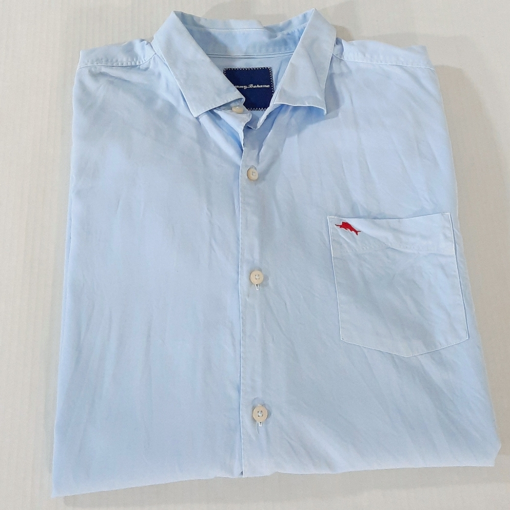 Tommy Bahama Cotton Silk Island Twill Long Sleeve Shirt